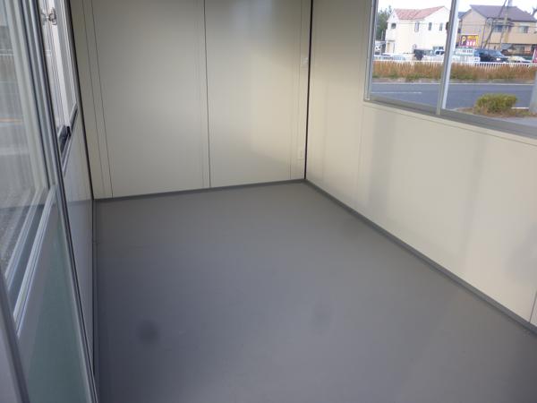 東京都日野店/展示場の新棟ユニットハウス・プレハブ・コンテナハウス47MSL(3.02坪)の本体の内観