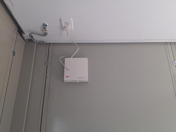 愛知県大府店/展示場の中古ユニットハウス・プレハブ・コンテナハウスCT-41J(2.16坪)の各設備の換気扇