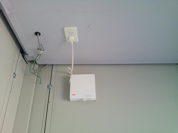 京都府木津川店/展示場の中古ユニットハウス・プレハブ・コンテナハウスCT-32J(2.16坪)の各設備の換気扇