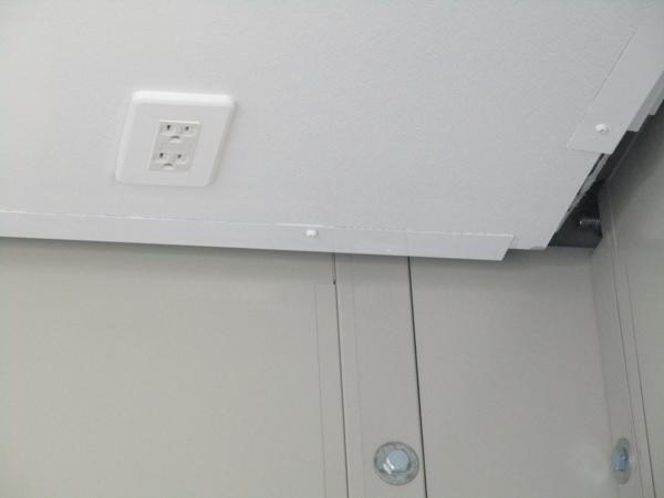 福岡県久留米店/展示場の中古ユニットハウス・プレハブ・コンテナハウスCT-41J(2.83坪)の各設備のコンセント
