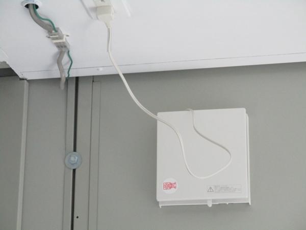 福岡県久留米店/展示場の中古ユニットハウス・プレハブ・コンテナハウスCT-41J(2.83坪)の各設備の換気扇