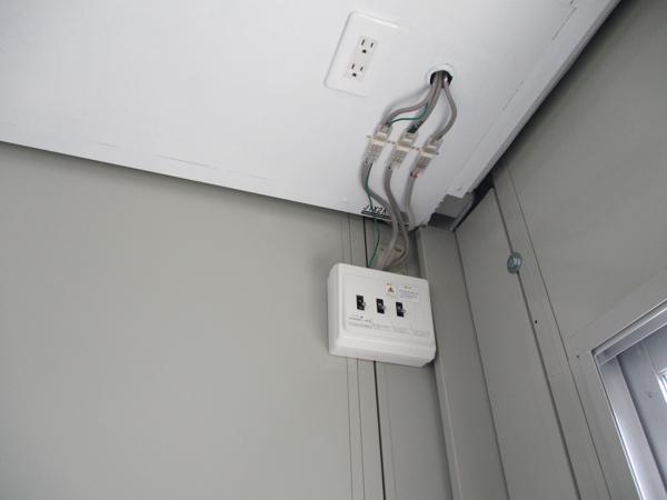 福岡県久留米店/展示場の中古ユニットハウス・プレハブ・コンテナハウスCT-41J(2.83坪)の各設備のその他