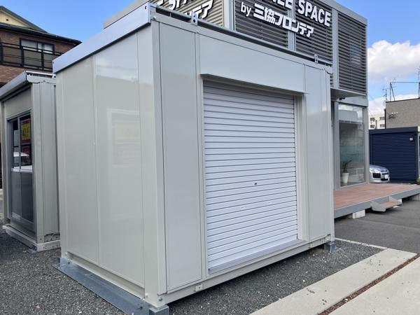 大阪府枚方店/展示場の中古ユニットハウス・プレハブ・コンテナハウスCT-32J(2.16坪)の本体の外観