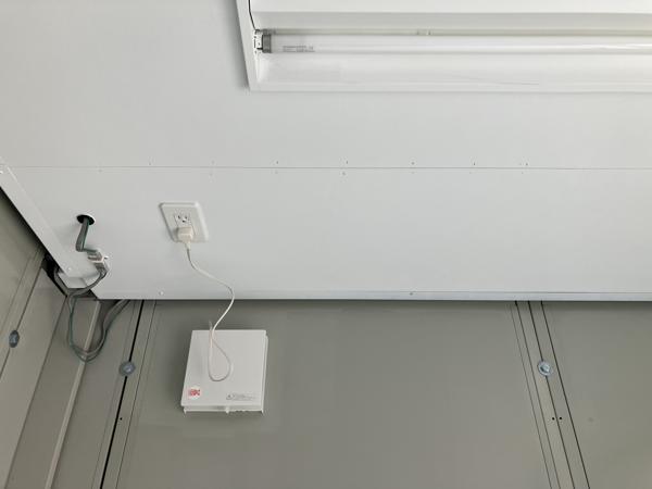 大阪府枚方店/展示場の中古ユニットハウス・プレハブ・コンテナハウスCT-32J(2.16坪)の各設備の換気扇