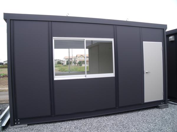 埼玉県花園インター店/展示場の新棟ユニットハウス・プレハブ・コンテナハウス47MSL(3.02坪)の本体の外観