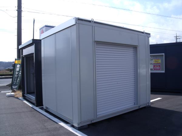 埼玉県花園インター店/展示場の中古ユニットハウス・プレハブ・コンテナハウスCT-32J(2.16坪)の本体の外観