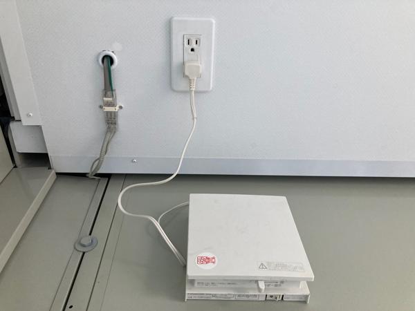 群馬県高崎出張所/総合展示場の中古ユニットハウス・プレハブ・コンテナハウスCT-32J(2.16坪)の各設備の換気扇