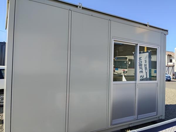 静岡県藤枝店/展示場の中古ユニットハウス・プレハブ・コンテナハウスCT-41J(2.83坪)の本体の外観