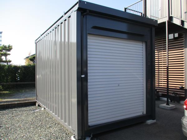 福岡県久留米店/展示場の新棟ユニットハウス・プレハブ・コンテナハウスCT-41JG(2.16坪)の本体の外観