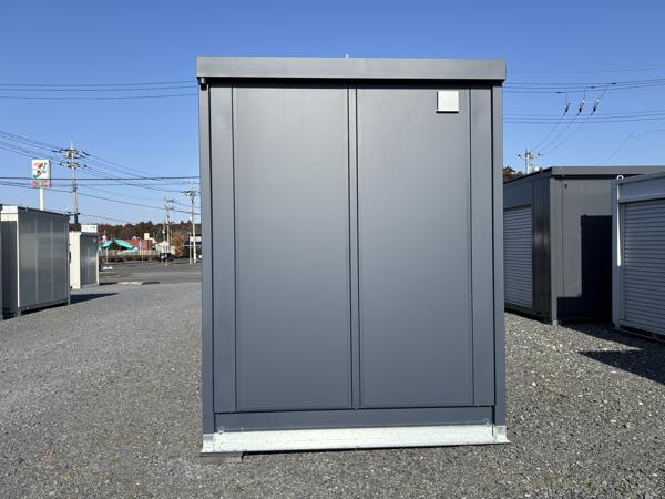 茨城県小美玉店/展示場の新棟ユニットハウス・プレハブ・コンテナハウス38MSL(2.43坪)の本体の外観