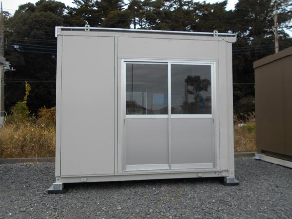 茨城県鹿嶋店/展示場の中古ユニットハウス・プレハブ・コンテナハウスCT-32J(2.16坪)の本体の外観