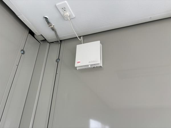 石川県小松店/展示場の中古ユニットハウス・プレハブ・コンテナハウスCT-32J(2.16坪)の各設備の換気扇