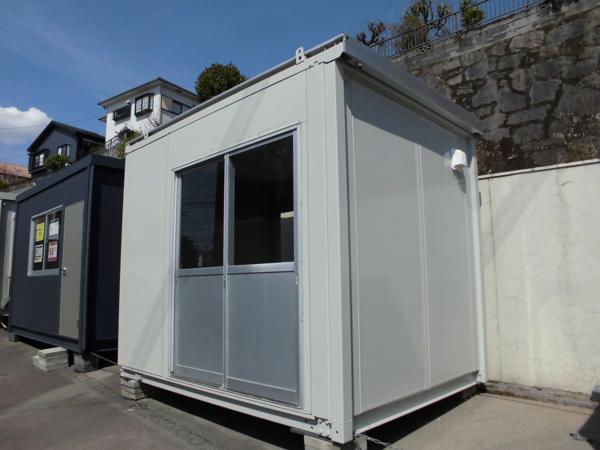 鹿児島県鹿児島出張所/展示場の中古ユニットハウス・プレハブ・コンテナハウスCT-32J(2.16坪)の本体の外観
