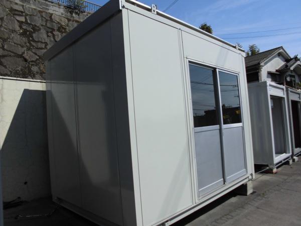 鹿児島県鹿児島出張所/展示場の中古ユニットハウス・プレハブ・コンテナハウスCT-32J(2.16坪)の本体の外観