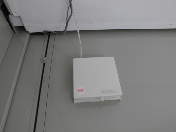 鹿児島県鹿児島出張所/展示場の中古ユニットハウス・プレハブ・コンテナハウスCT-32J(2.16坪)の各設備の換気扇