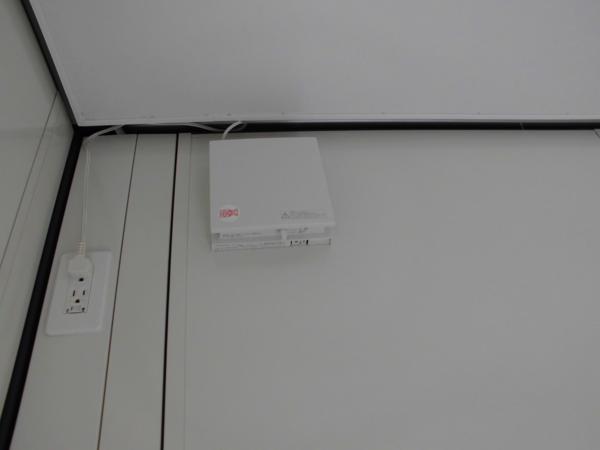 鹿児島県鹿児島出張所/展示場の新棟ユニットハウス・プレハブ・コンテナハウス38MSL(2.43坪)の各設備の換気扇