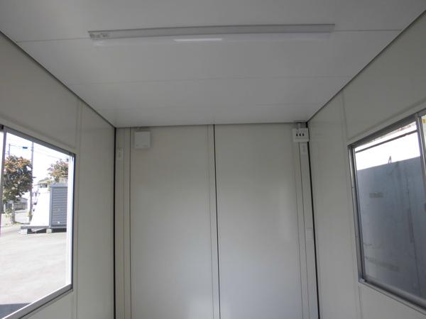鹿児島県鹿児島出張所/展示場の新棟ユニットハウス・プレハブ・コンテナハウス38MSL(2.43坪)の本体の内観