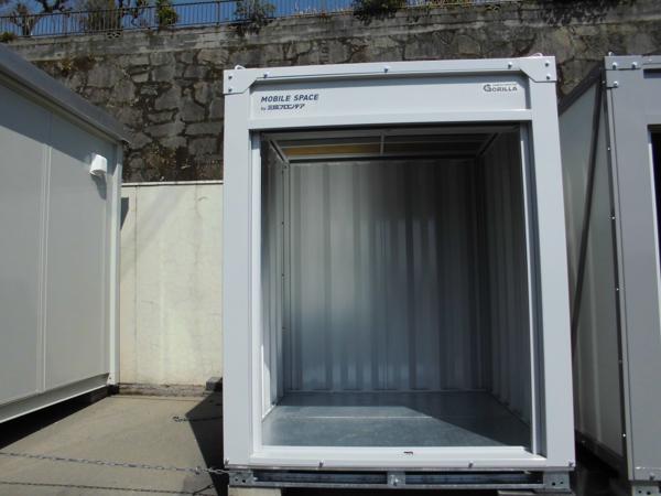 鹿児島県鹿児島出張所/展示場の新棟ユニットハウス・プレハブ・コンテナハウスGORILLA(0.94坪)の本体の外観