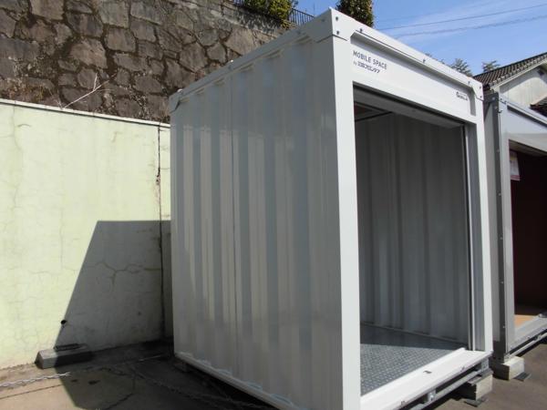 鹿児島県鹿児島出張所/展示場の新棟ユニットハウス・プレハブ・コンテナハウスGORILLA(0.94坪)の本体の外観