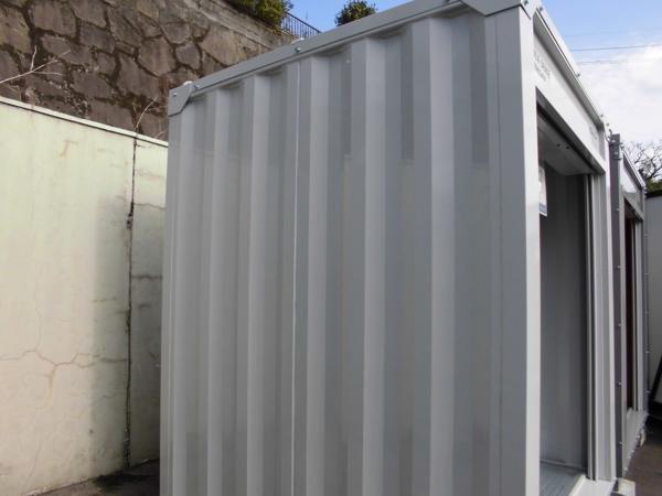 鹿児島県鹿児島出張所/展示場の新棟ユニットハウス・プレハブ・コンテナハウスGORILLA(0.94坪)の本体の外観