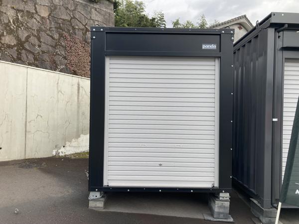 鹿児島県鹿児島出張所/展示場の新棟ユニットハウス・プレハブ・コンテナハウスPanda3.0 PS3T(1.60坪)の本体の外観