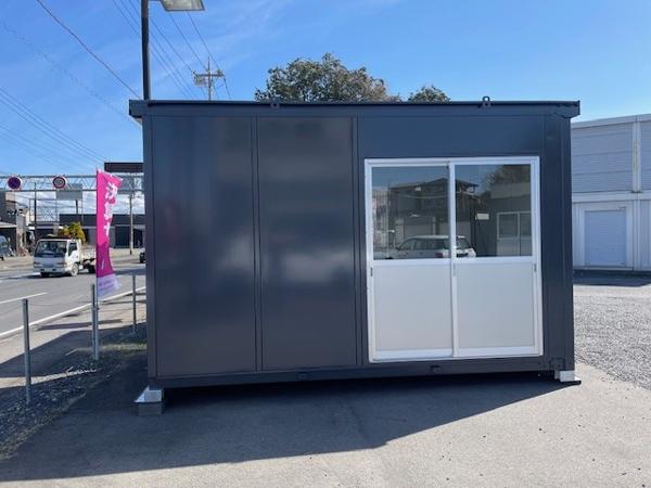 栃木県鹿沼店/展示場の中古ユニットハウス・プレハブ・コンテナハウスCT-41J(2.83坪)の本体の外観