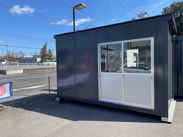 栃木県鹿沼店/展示場の中古ユニットハウス・プレハブ・コンテナハウスCT-41J(2.83坪)の本体の外観