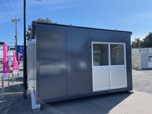 栃木県鹿沼店/展示場の中古ユニットハウス・プレハブ・コンテナハウスCT-41J(2.83坪)の本体の外観