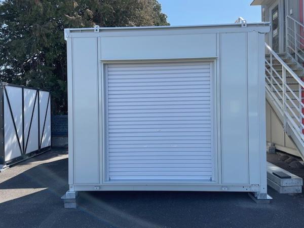 栃木県鹿沼店/展示場の中古ユニットハウス・プレハブ・コンテナハウスCT-32J(2.16坪)の本体の外観