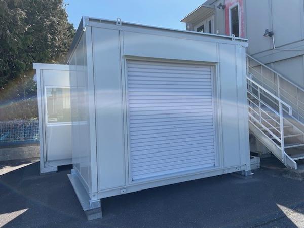 栃木県鹿沼店/展示場の中古ユニットハウス・プレハブ・コンテナハウスCT-32J(2.16坪)の本体の外観