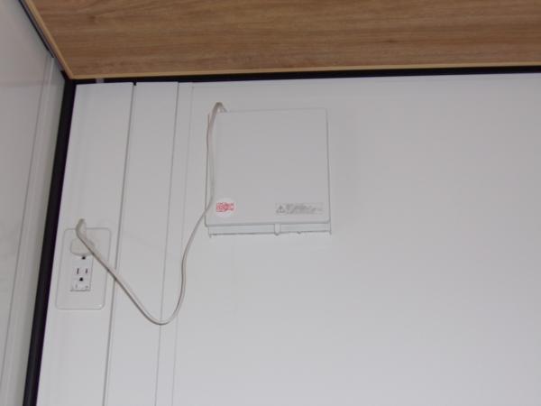 鹿児島県霧島店/展示場の新棟ユニットハウス・プレハブ・コンテナハウス38MSL(2.43坪)の各設備の換気扇