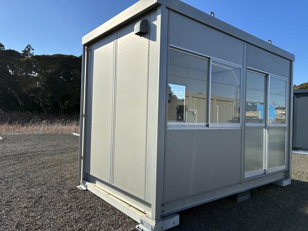 千葉県いすみ店/展示場の新棟ユニットハウス・プレハブ・コンテナハウス38MSL(2.43坪)の本体の外観