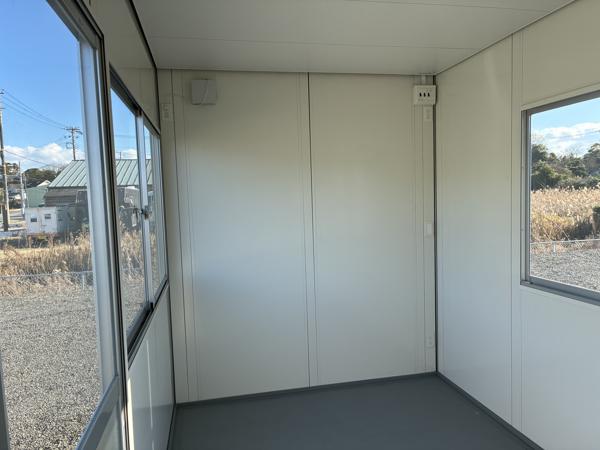 千葉県いすみ店/展示場の新棟ユニットハウス・プレハブ・コンテナハウス38MSL(2.43坪)の本体の内観