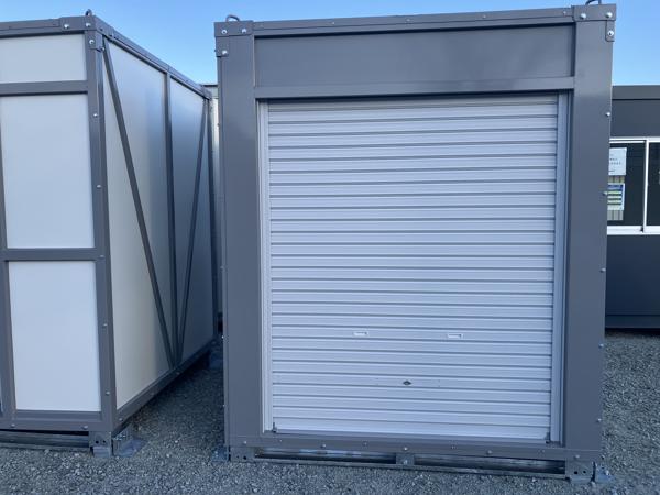 大阪府河内長野店/展示場の新棟ユニットハウス・プレハブ・コンテナハウスPanda2.0 PS2(1.06坪)の本体の外観