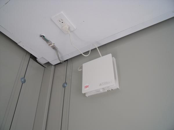 埼玉県花園インター店/展示場の中古ユニットハウス・プレハブ・コンテナハウスCT-41J(2.83坪)の各設備の換気扇