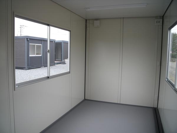 埼玉県花園インター店/展示場の新棟ユニットハウス・プレハブ・コンテナハウス47MSL(3.02坪)の本体の内観