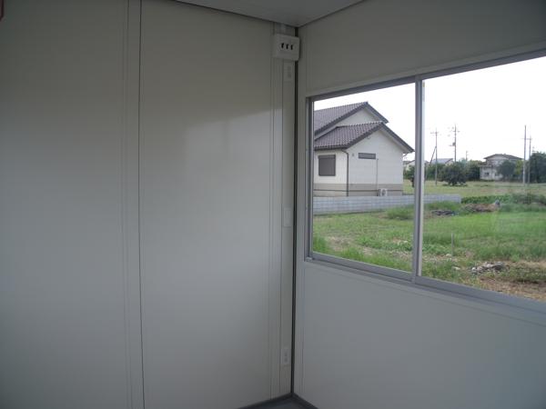 埼玉県花園インター店/展示場の新棟ユニットハウス・プレハブ・コンテナハウス29MSL(1.84坪)の本体の内観