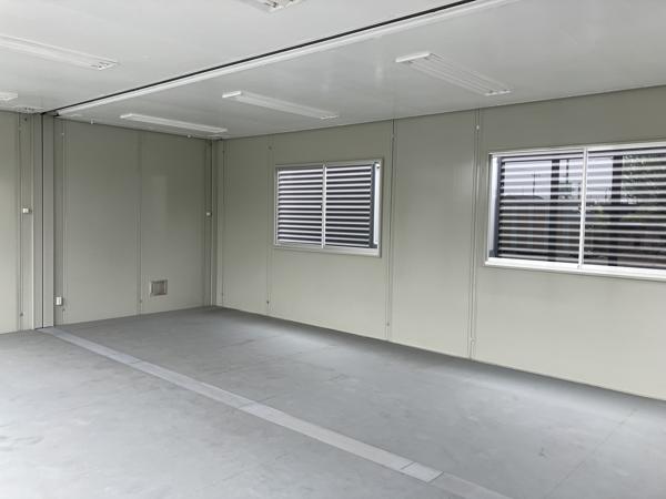 埼玉県花園インター店/展示場の中古ユニットハウス・プレハブ・コンテナハウスCT-72J(9.97坪)の本体の内観