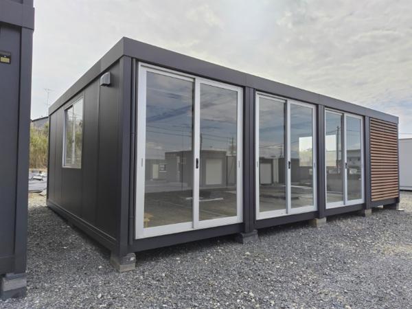 茨城県小美玉店/展示場の中古ユニットハウス・プレハブ・コンテナハウス57MS1(15.66坪)の本体の外観