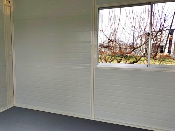 岩手県盛岡営業所/総合展示場の新棟ユニットハウス・プレハブ・コンテナハウス3MSD(2.40坪)の本体の内観