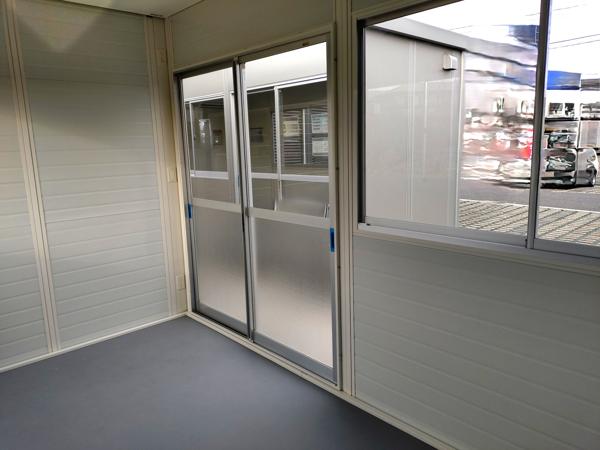 岩手県盛岡営業所/総合展示場の新棟ユニットハウス・プレハブ・コンテナハウス3MSD(2.40坪)の本体の内観