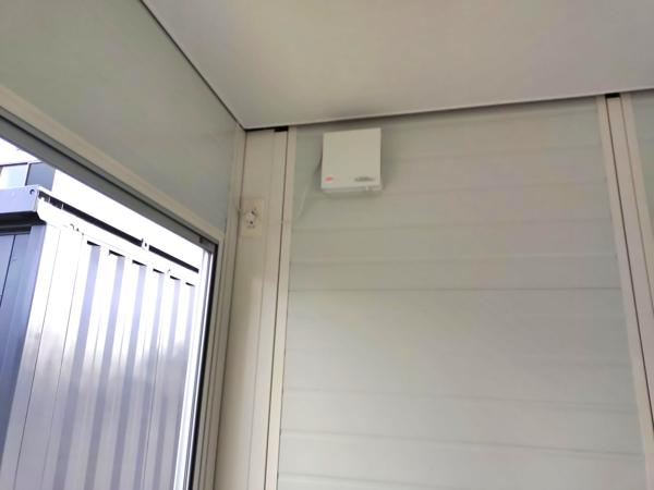 岩手県盛岡営業所/総合展示場の新棟ユニットハウス・プレハブ・コンテナハウス3MSD(2.40坪)の各設備の換気扇