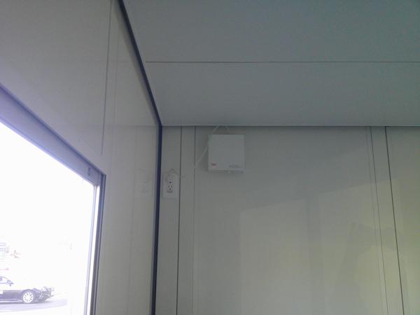埼玉県熊谷店/展示場の新棟ユニットハウス・プレハブ・コンテナハウス38MSL(2.43坪)の各設備の換気扇