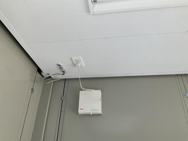 愛知県小牧総合展示場の中古ユニットハウス・プレハブ・コンテナハウスCT-32J(2.16坪)の各設備の換気扇