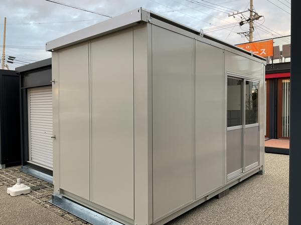 愛知県小牧総合展示場の中古ユニットハウス・プレハブ・コンテナハウスCT-41J(2.83坪)の本体の外観