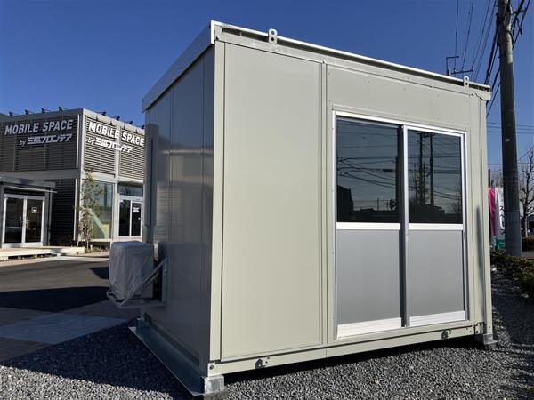 群馬県伊勢崎バイパス店/展示場の中古ユニットハウス・プレハブ・コンテナハウスCT-32J(2.16坪)の本体の外観