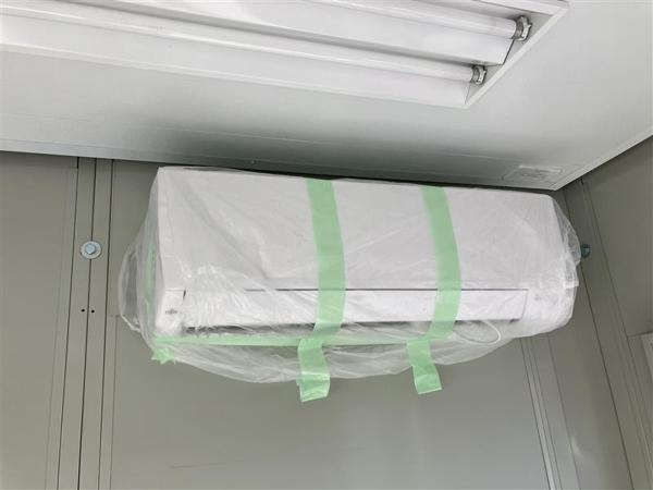 群馬県伊勢崎バイパス店/展示場の中古ユニットハウス・プレハブ・コンテナハウスCT-32J(2.16坪)の各設備のエアコン