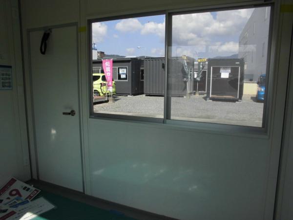 福岡県太宰府店/展示場の新棟ユニットハウス・プレハブ・コンテナハウス29MSL(1.84坪)の本体の内観