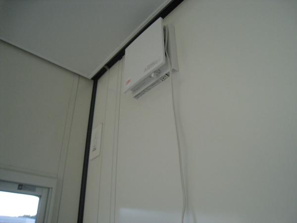 広島県東広島店/展示場の新棟ユニットハウス・プレハブ・コンテナハウス38MSL(2.43坪)の各設備の換気扇