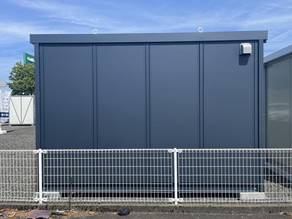 福井県福井店/展示場の新棟ユニットハウス・プレハブ・コンテナハウス38MSL(2.43坪)の本体の外観
